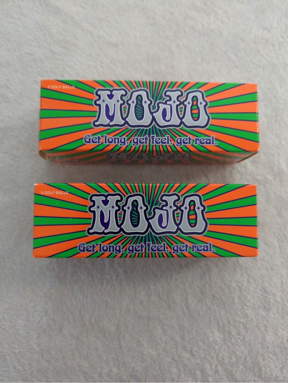 Mojo Nike Golf Balls White Long Drive 2 Packs of 3 Balls Each New Factory Sealed
